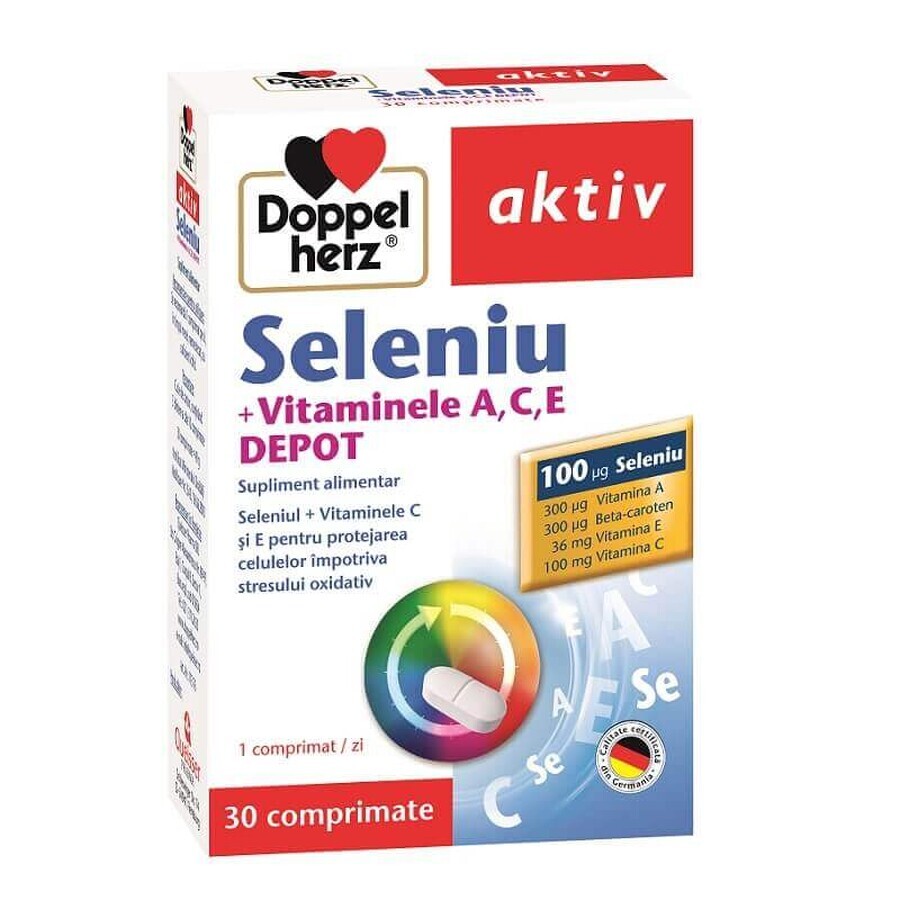 Selenio + Vitamine A, C, E Depot, 30 capsule, Doppelherz