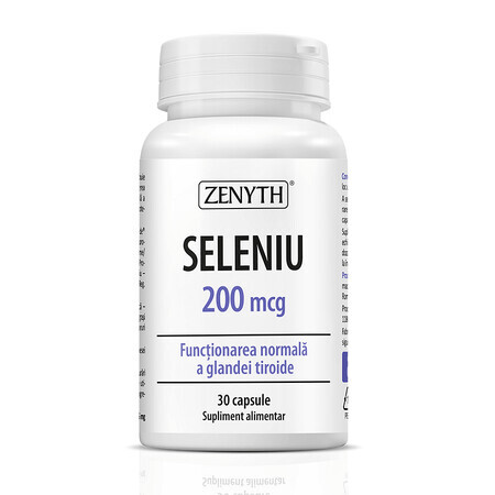 Selenio 200 mcg, 30 capsule, Zenyth