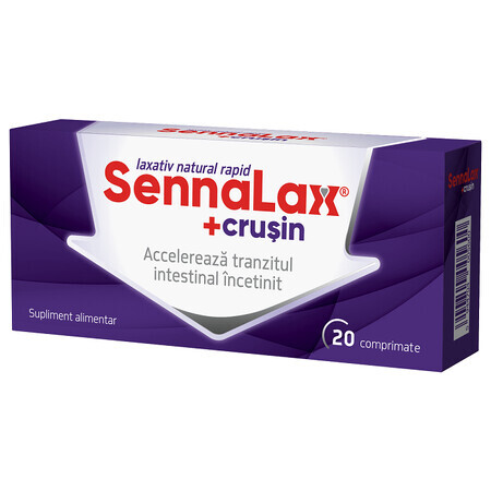 Sennalax plus Crusin, 20 compresse, Biofarm