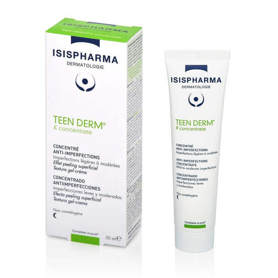 Isispharma Teen Derm Serum Concentrado Imperfecciones K Concentrado, 30 ml