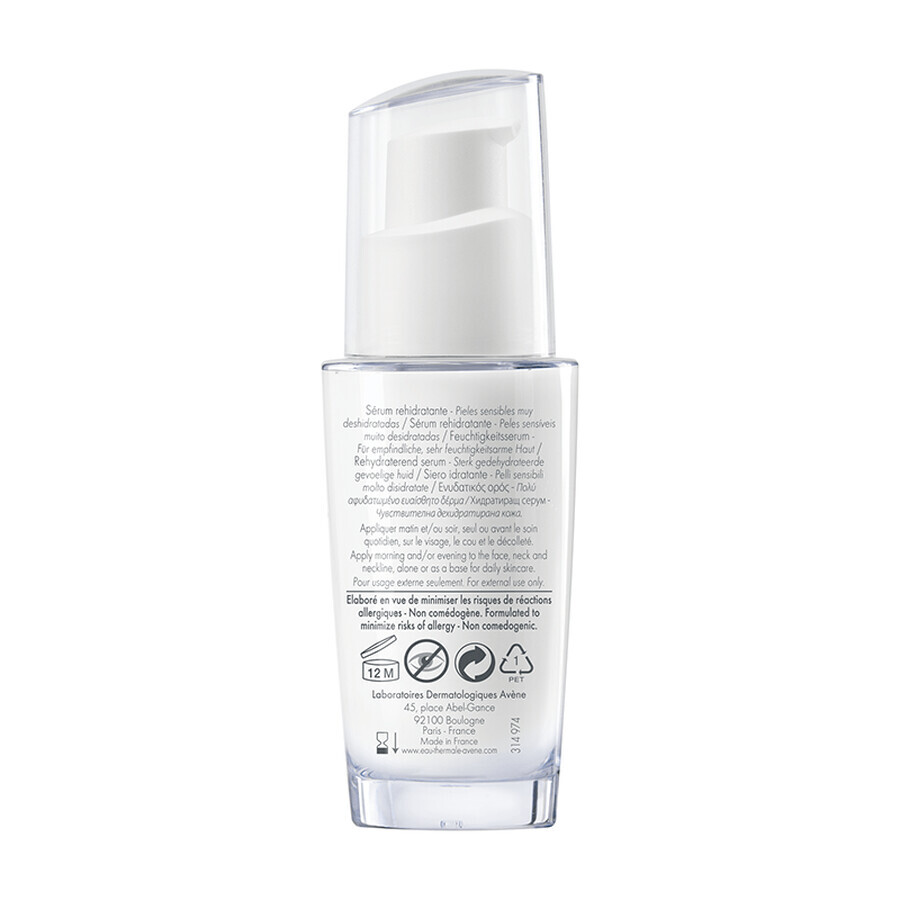 Hydraterend serum voor de gevoelige huid, 30 ml, Avene