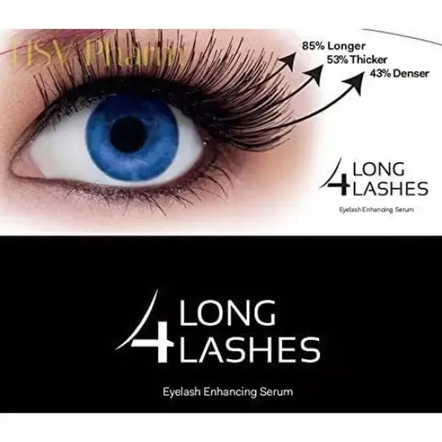 Siero rinforzante per ciglia Long 4 Lashes, 3 ml, Oceanic