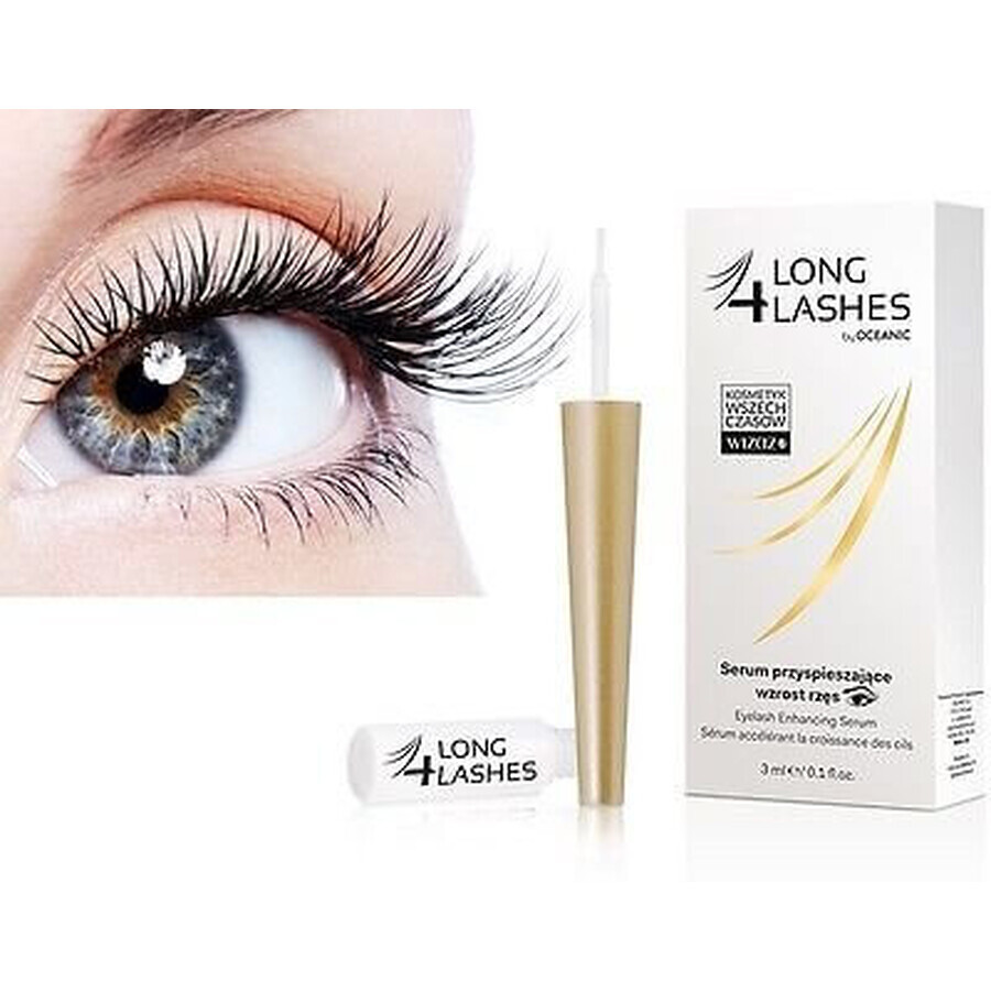 Siero rinforzante per ciglia Long 4 Lashes, 3 ml, Oceanic