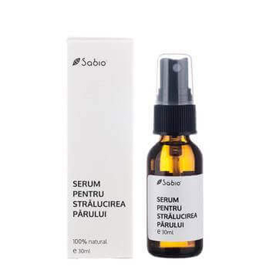 Sérum brillo capilar, 30 ml, Sabio