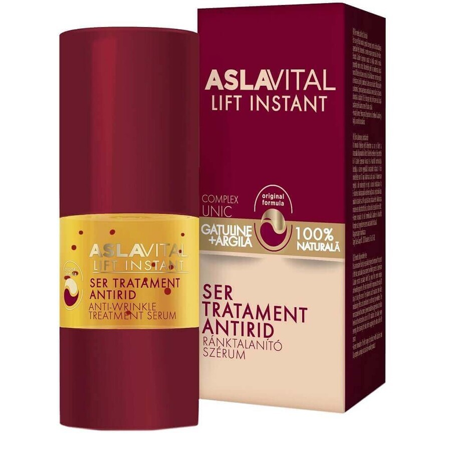 Aslavital anti-wrinkle treatment serum, 15 ml, Farmec