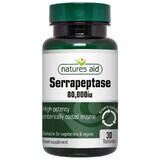 Serrapeptasi 80.000 UI, 30 compresse, Natures Aid