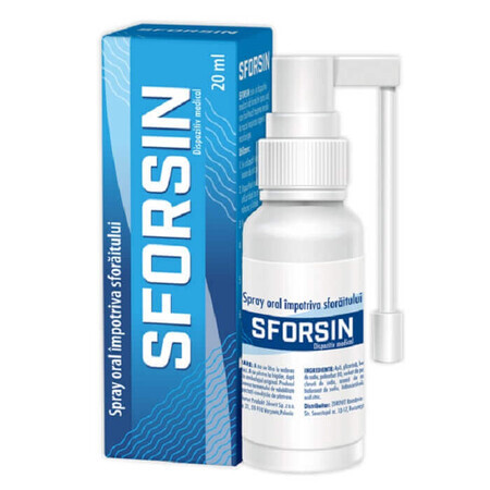 Sforsin anti-sweat spray, 20ml, Zdrovit