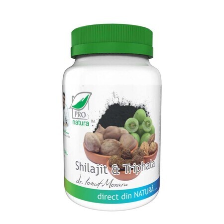 Shilajit & Triphala, 40 capsule, Pro Natura