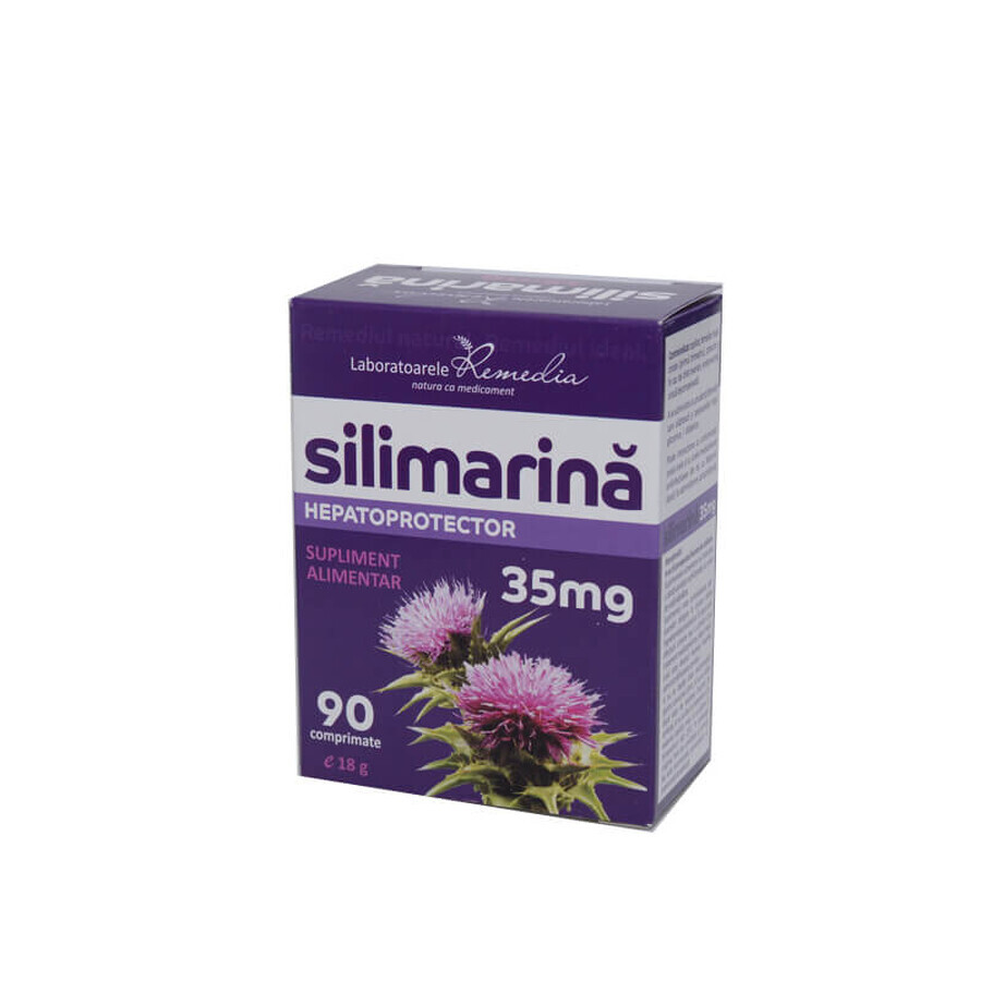 Silimarina 35 mg, 90 compresse, Remedia