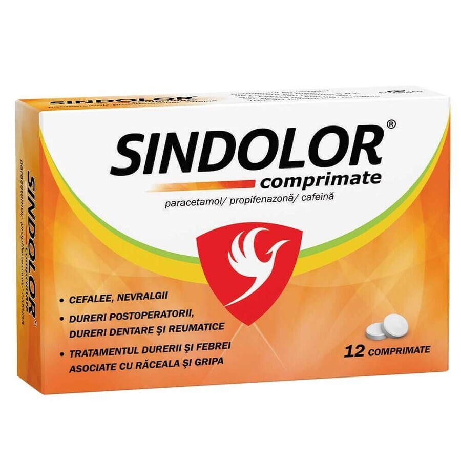 Sindolor, 12 compresse, Fiterman