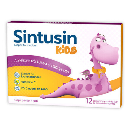 Sintusin Kids, 12 pastiglie, Zdrovit