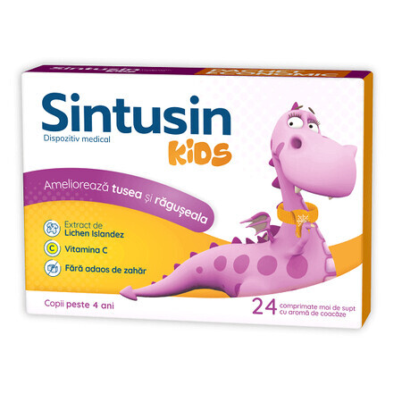 Sintusin Kids, 24 pastiglie, Zdrovit