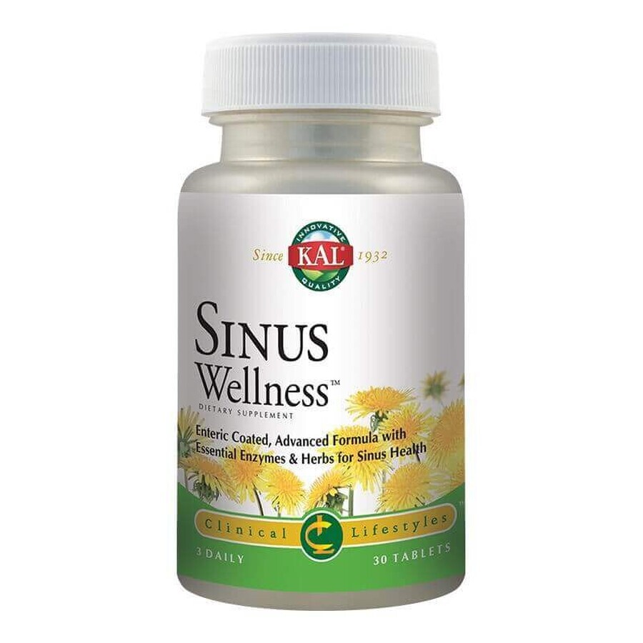 Sinus Wellness Kal, 30 compresse, Secom