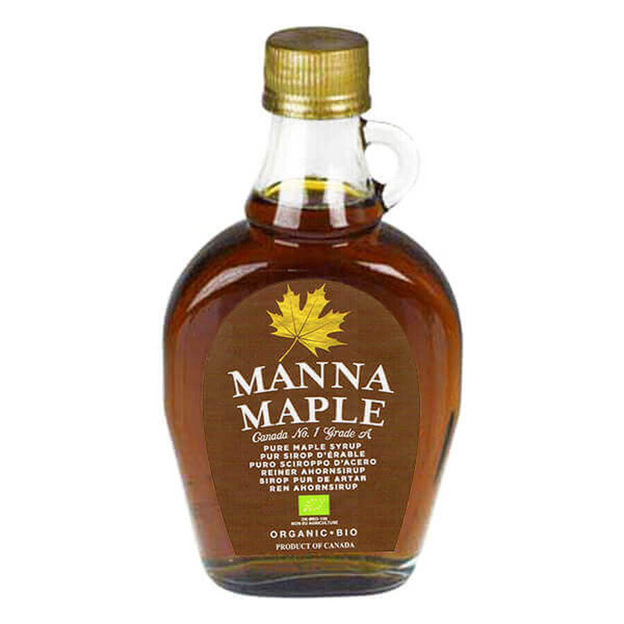 Organic Pure Maple Syrup, 250 g, Manna Maple