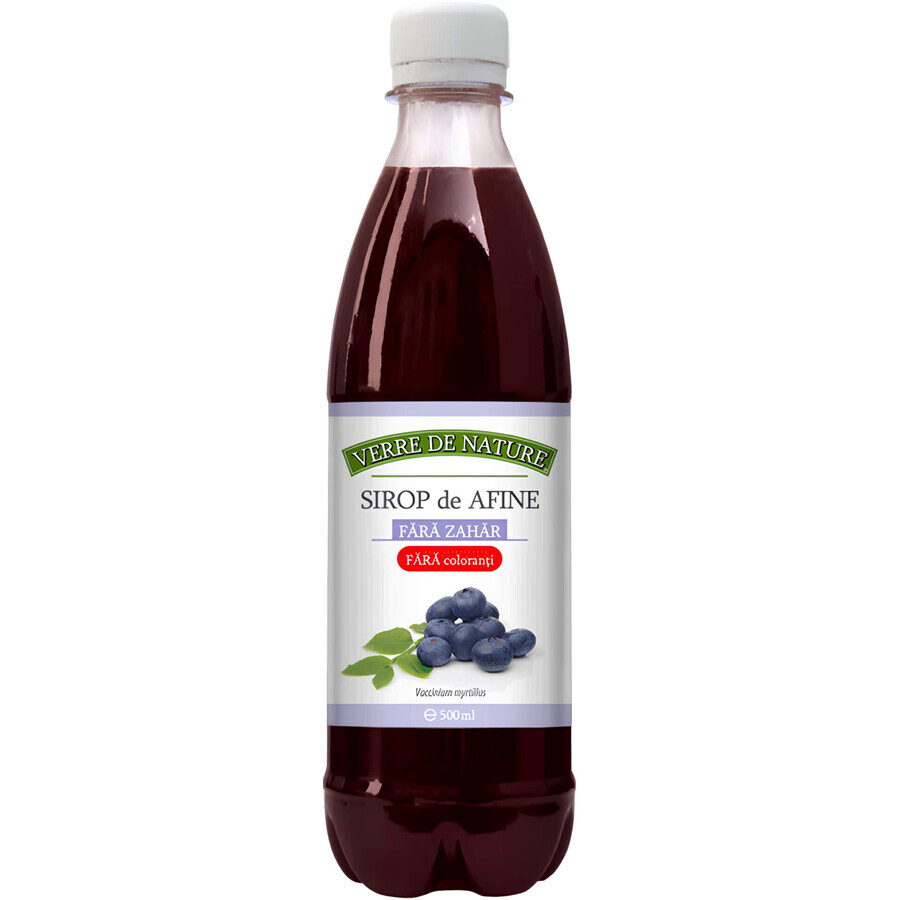 Cranberry Syrup without sugar, 500 ml, Manicos