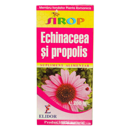 Echinacea and propolis syrup, 200ml, Elidor