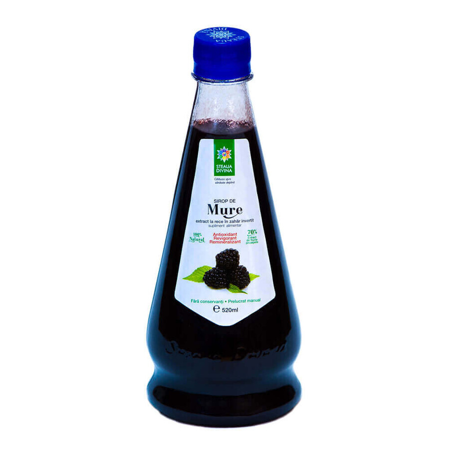 Sciroppo di Mora, 520 ml, Steaua Divina