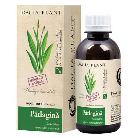 Patlagin syrup, 200 ml, Dacia Plant