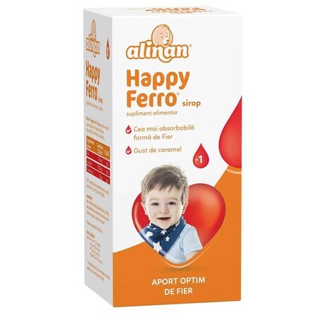 Alinan Happy Iron Syrup, 100 ml, Fiterman