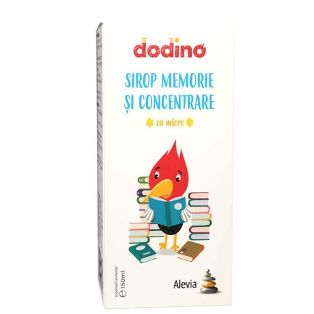 Sciroppo memoria e concentrazione Dodino, 150 ml, Alevia