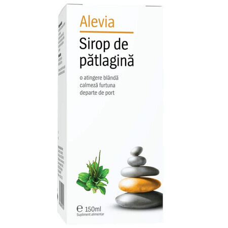 Sciroppo di piantaggine, 150 ml, Alevia