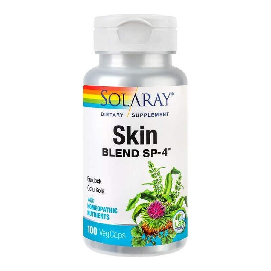 Skin Blend Solaray, 100 capsule, Secom