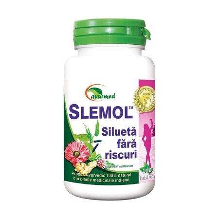 Slemol, 100 compresse, Ayurmed