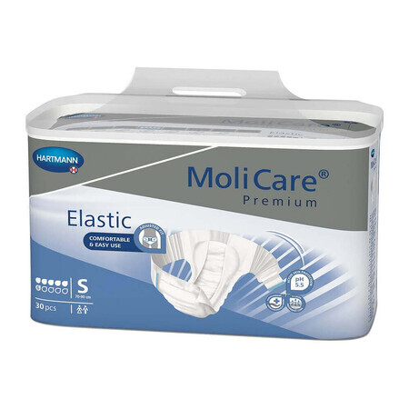 Slip per incontinenza MoliCare Premium Elastic 6 PIC taglia S (165271), 30 pezzi, Hartmann