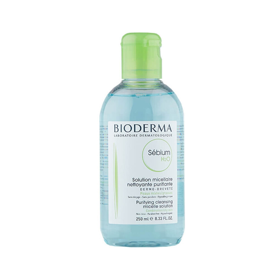 Bioderma Sebium - H2O Soluzione Micellare Pelle Mista Grassa, 250ml