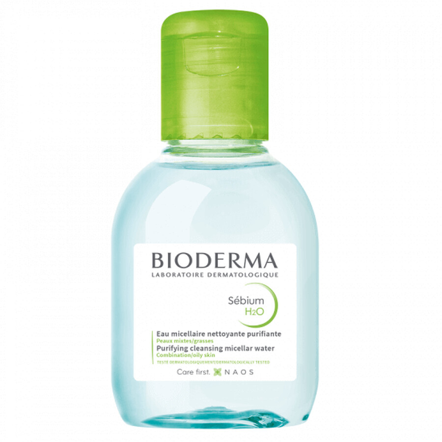 Bioderma H2O Sebium Solutie micelara ten mixt si gras, 100 ml