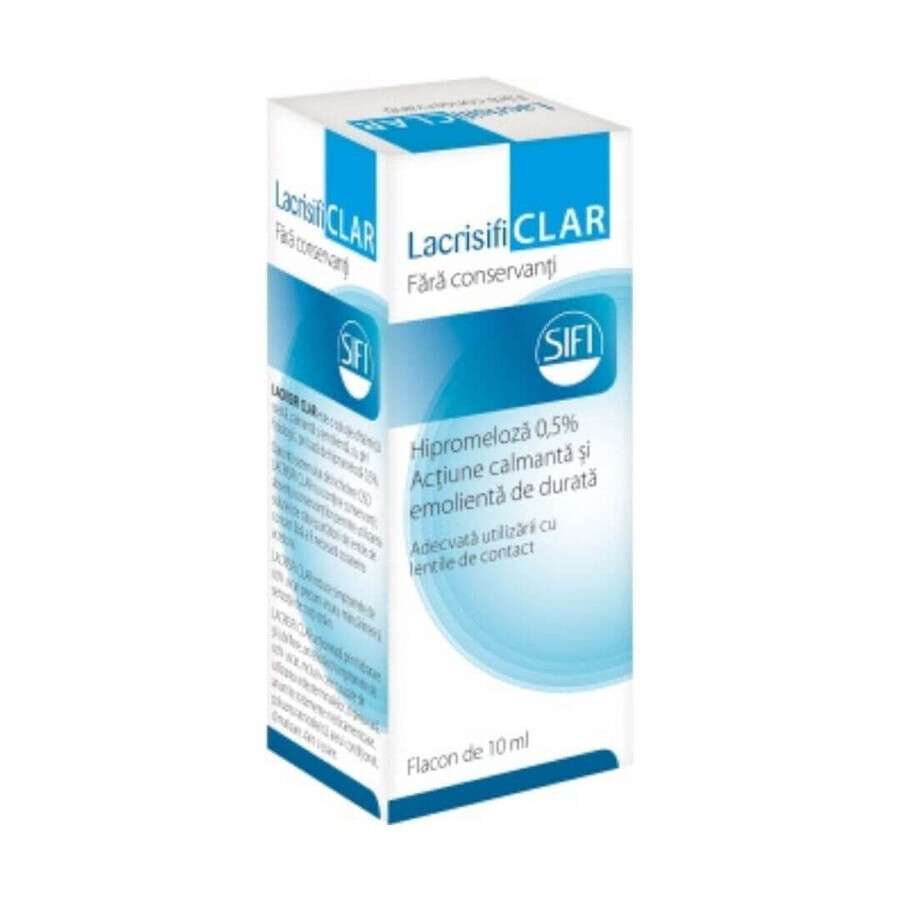 Lacrisifi Clear Ophthalmic Solution, 10 ml, Sifi