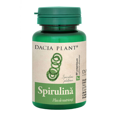 Spirulina, 60 compresse, Pianta Dacia