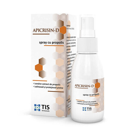 Apicrisin-D propolis spray, 50 ml, Tis Farmaceutic