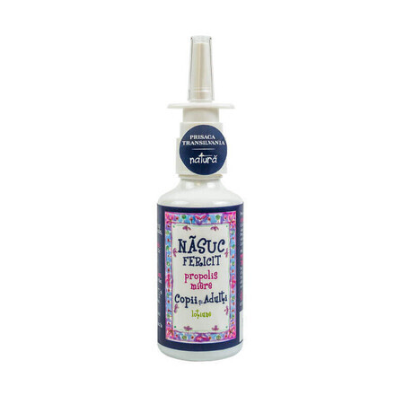 Nose spray for children, Happy Nose, 20 ml, Prisaca Transilvania