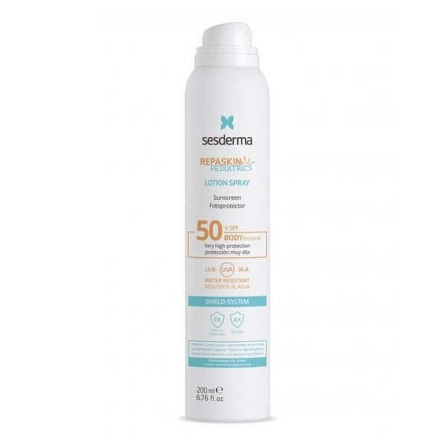 Spray solare per bambini SPF 50+ Repaskin Pediatric, 200 ml, Sesderma