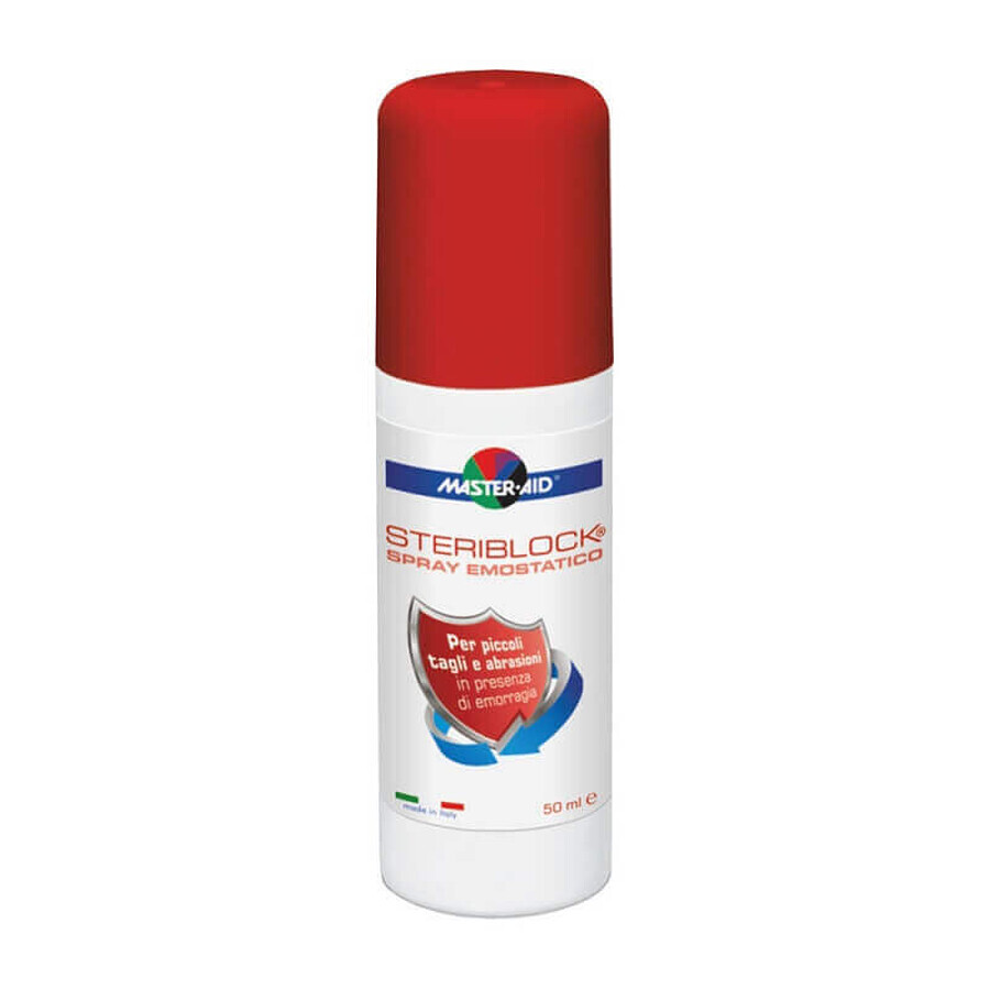 Steriblock Master-Aid spray hemostático, 50 ml, Pietrasanta Pharma