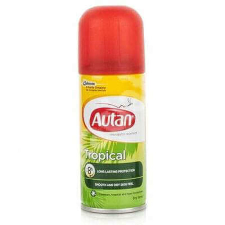 Tropical mosquito spray, 100 ml, Autan