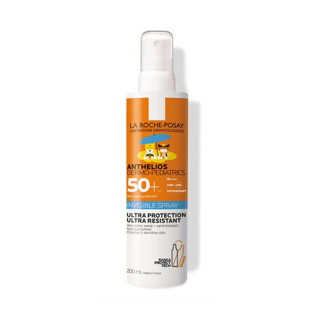 La Roche-Posay Anthelios Dermo-Pediatrics unsichtbares Spray für Kinder mit SPF 50+ 200 ml