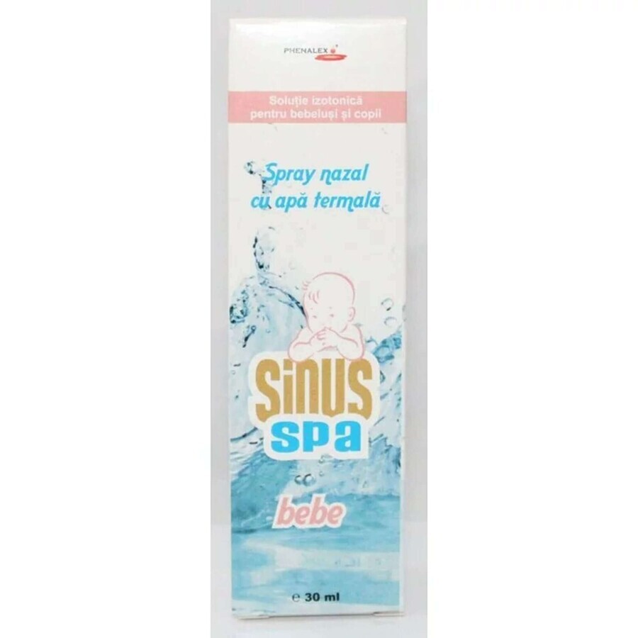 Sinus Spa Baby Thermal Water Nasal Spray, 30 ml, Phenalex