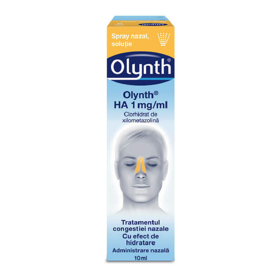 Spray nazal soluție 1mg Olynth HA, 10 ml, Johnson&Johnson