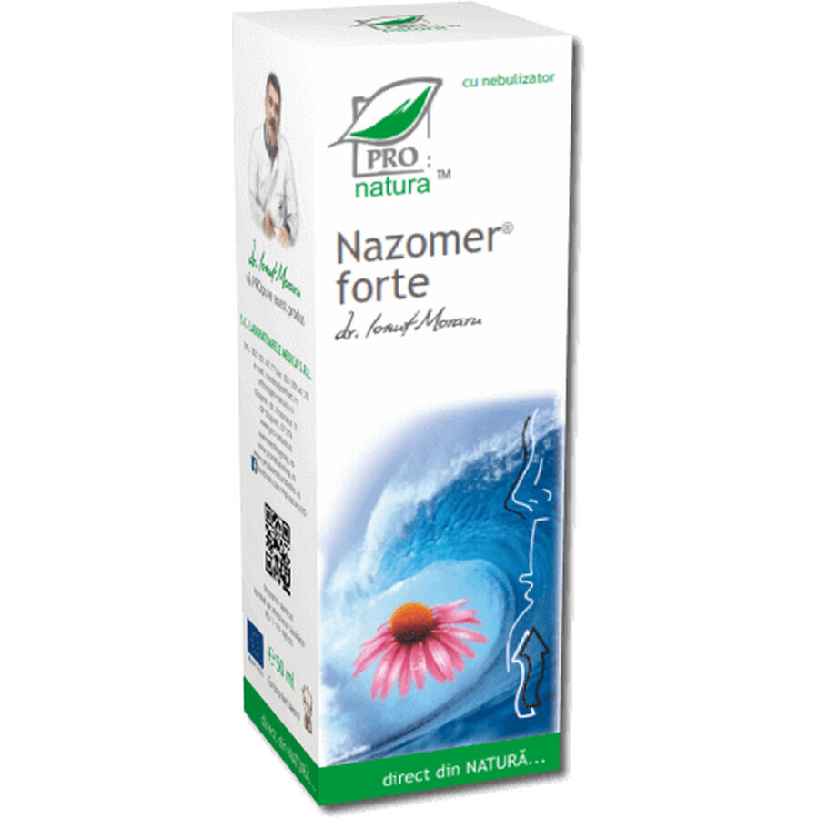 Nasal Spray, Nazomer Forte, 50 ml, Pro Natura