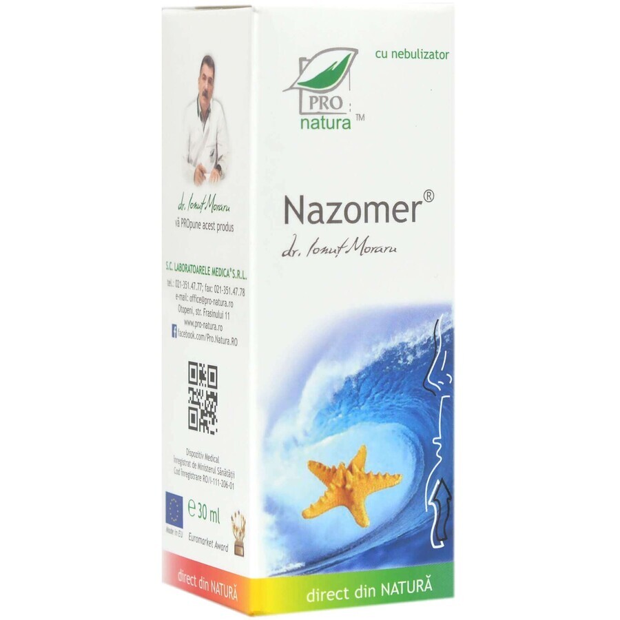 Spray nasal, Nazomer, 30 ml, Pro Natura