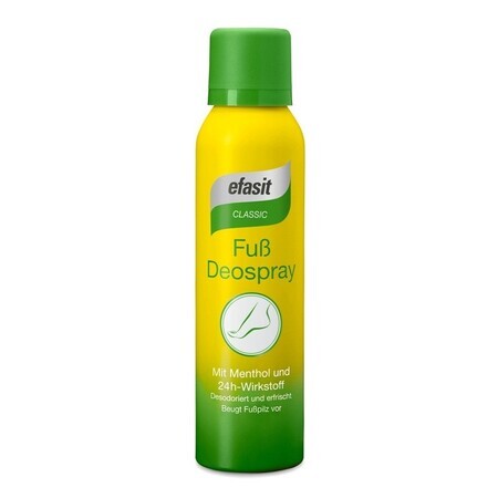 Foot fragrance spray, 150 ml, Efasit Classic