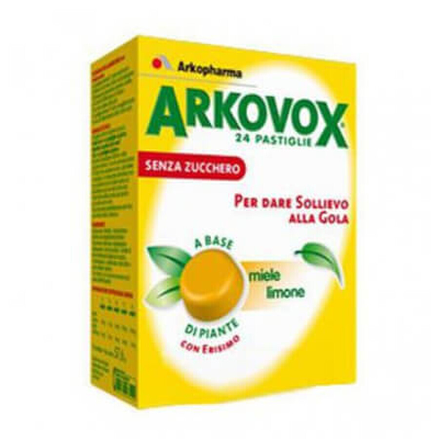 Arkopharma Arkovox Gusto Miele Limone 24 Caramelle