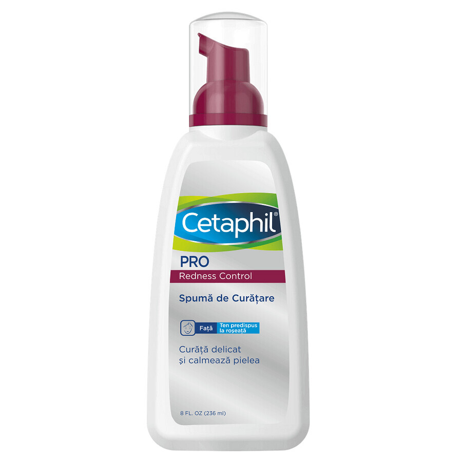 Spumă de curățare Cetaphil PRO Redness Control, 236 ml, Galderma