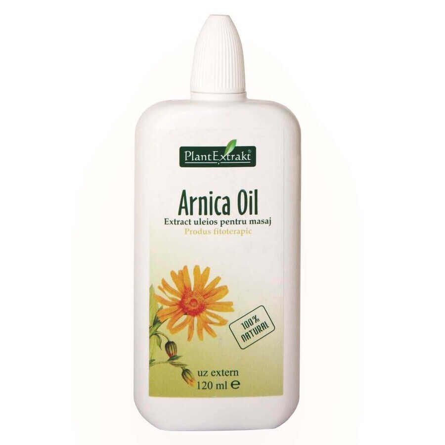 Aceite Arnică, 120 ml, Extracto Vegetal