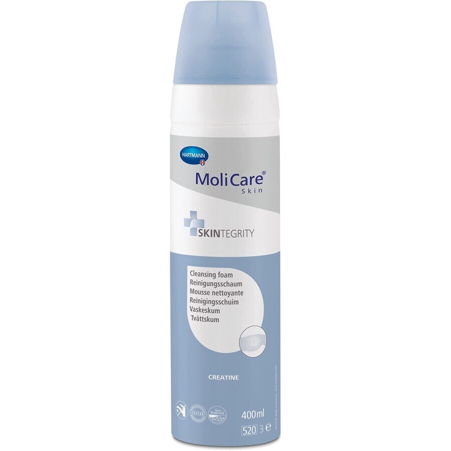 MoliCare Skin Schiuma Detergente, 400 ml, Hartmann