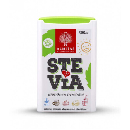 Stevia dolcificante naturale, 300 compresse, Vitaking