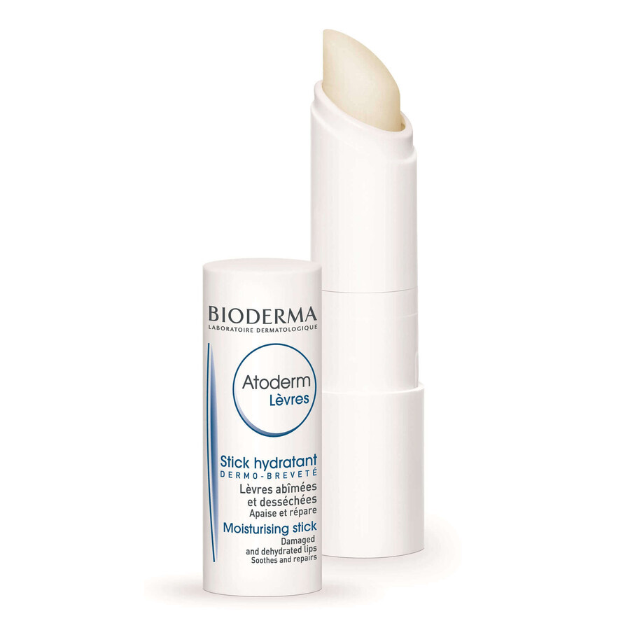 Bioderma Atoderm - Stick Levres Stick Labbra Lenitivo e Idratante, 4g