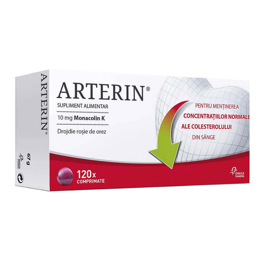 Arterin, 120 compresse, Omega Pharma